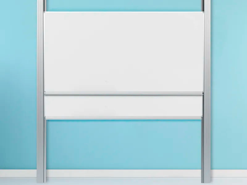 Smit Visual Double Column Enamel Whiteboard