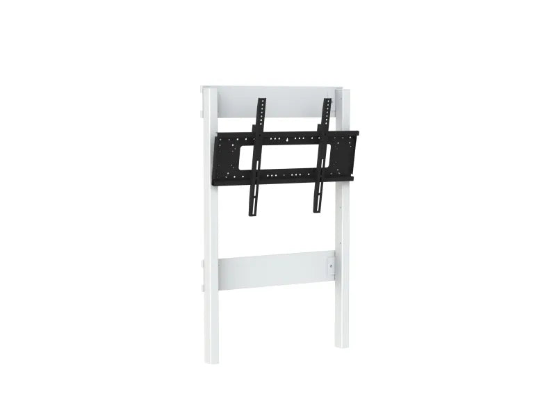 Loxit 8990 Fixed Height Wall to Floor Slimline Mount with Tilt