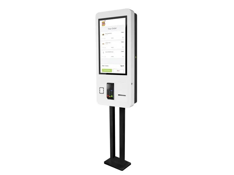 Floor Stand for 27" PCAP Self Service Kiosks