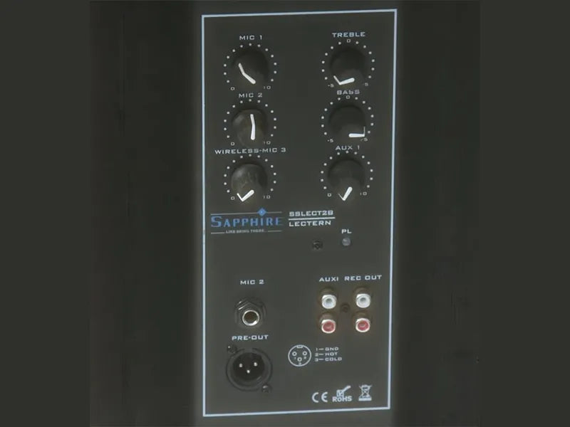 Sapphire Sound Lectern