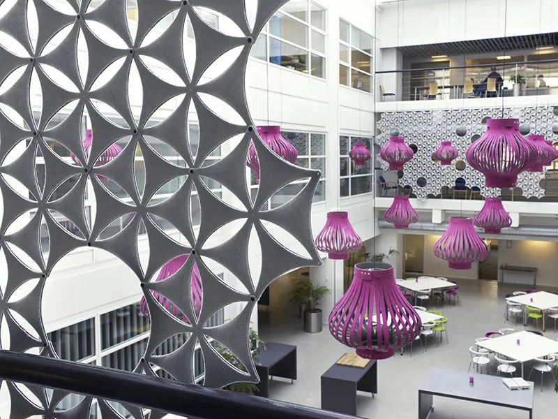 Abstracta Airflake Hanging Room Divider