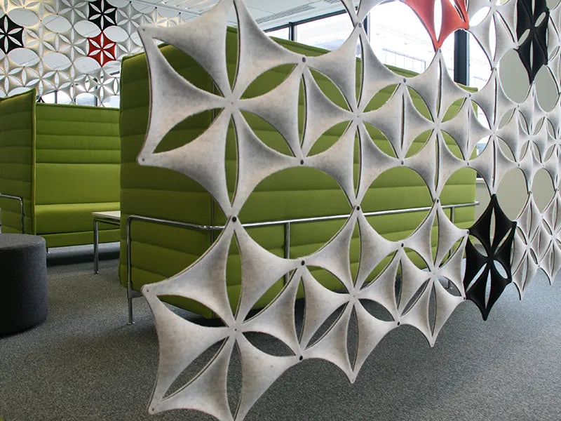 Abstracta Airflake Hanging Room Divider