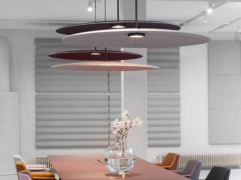 Abstracta Lily Sound Absorbing Lamp