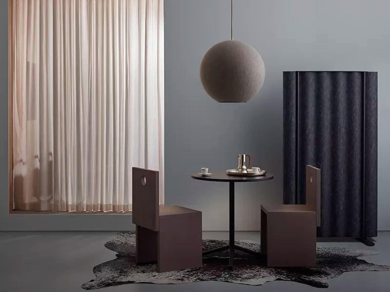 Abstracta Moon Sound Absorbing Lamp