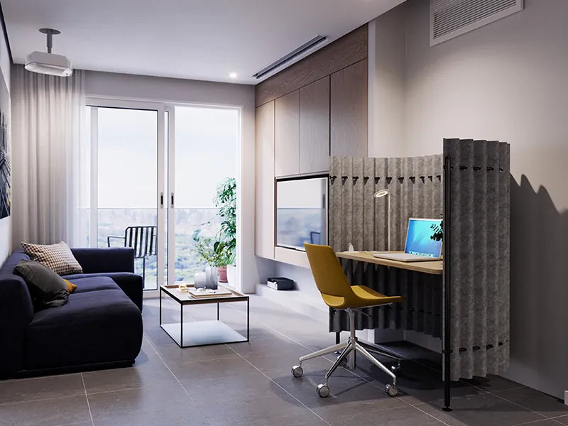 AllSfär Diffuse WorkBox - One-Person Workstation