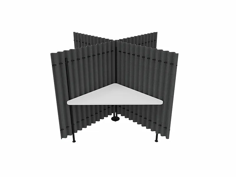 AllSfär Diffuse X - Four-Person Workstation