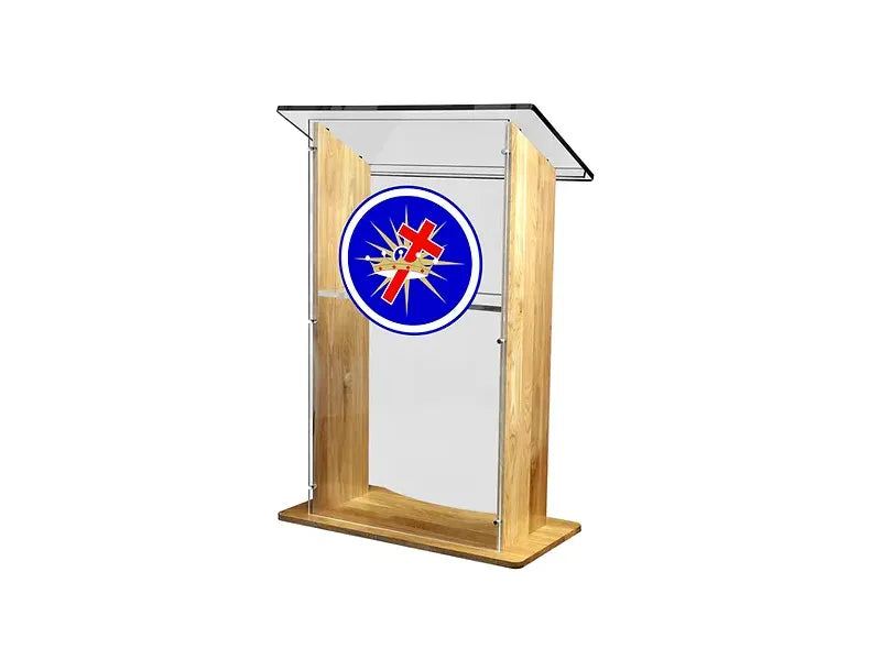 Amethyst 800 Solid Oak Lectern