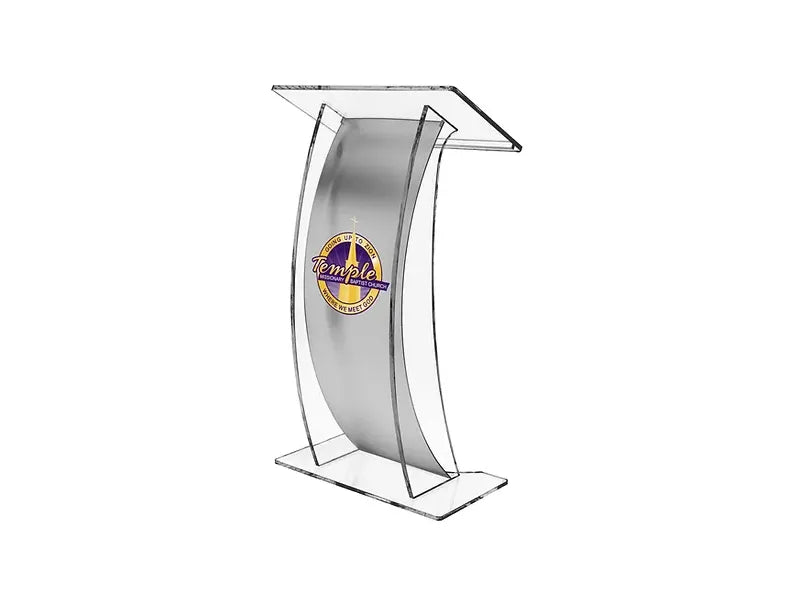 Arc Acrylic Lectern