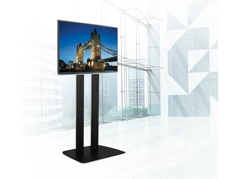 B-Tech BT8583 Large Flat Screen Twin Column Floor Stand