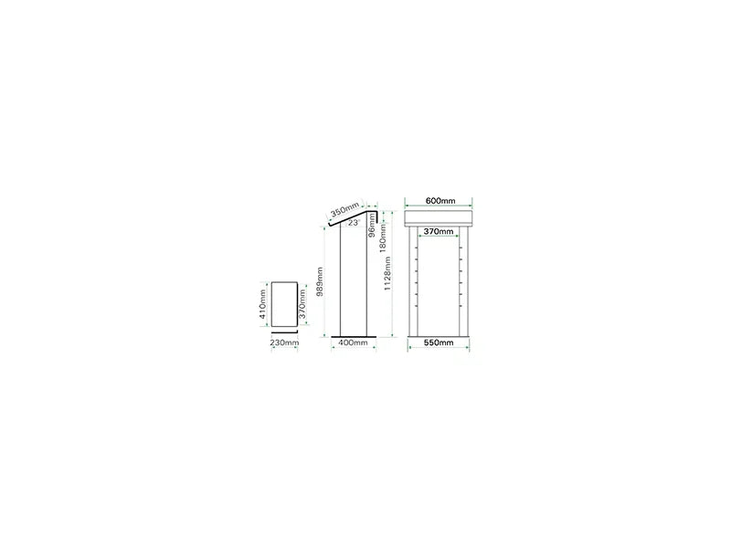 OPTI Trilite Cabinet Lectern