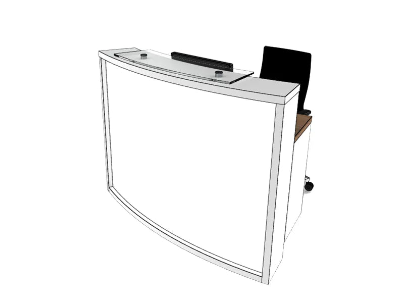 Clarke Rendall Light Reception Desk