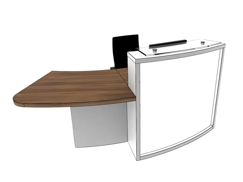 Clarke Rendall Light Reception Desk