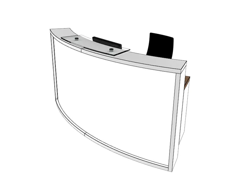 Clarke Rendall Light Reception Desk