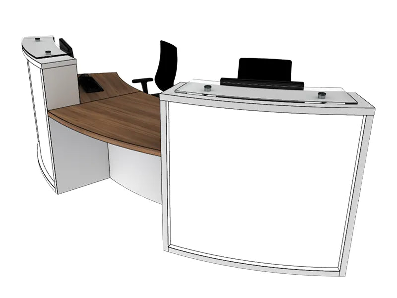 Clarke Rendall Light Reception Desk