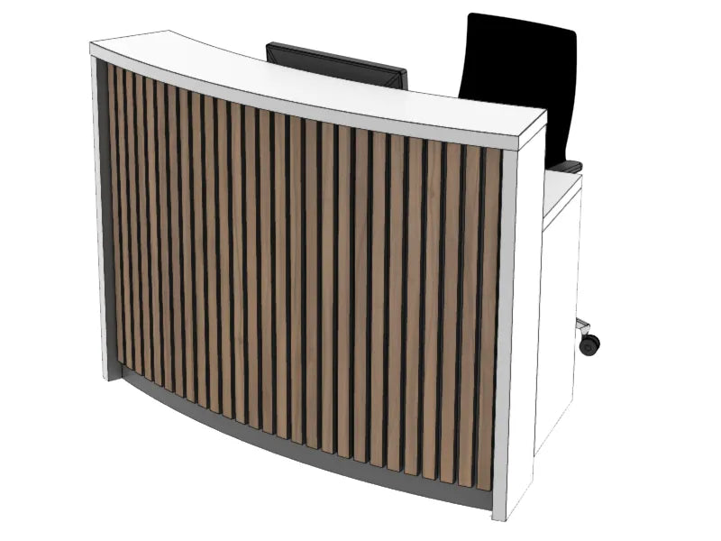 Clarke Rendall Stave Reception Desk