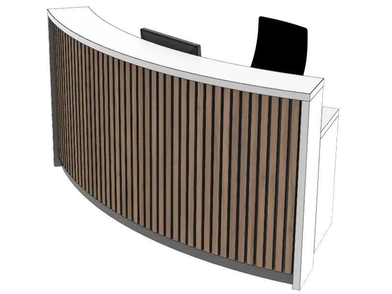 Clarke Rendall Stave Reception Desk