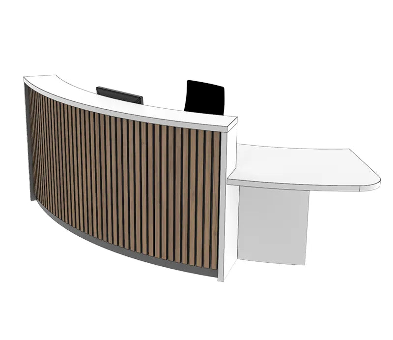 Clarke Rendall Stave Reception Desk