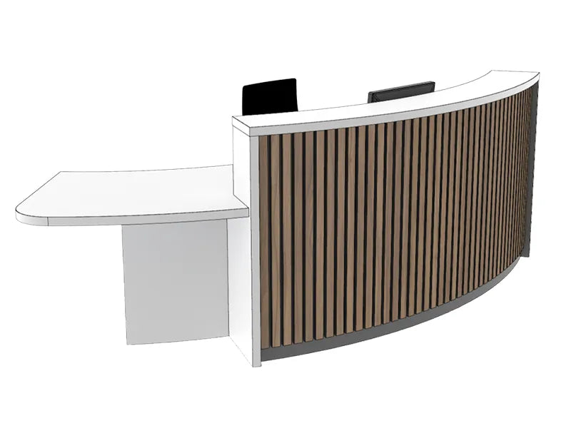 Clarke Rendall Stave Reception Desk