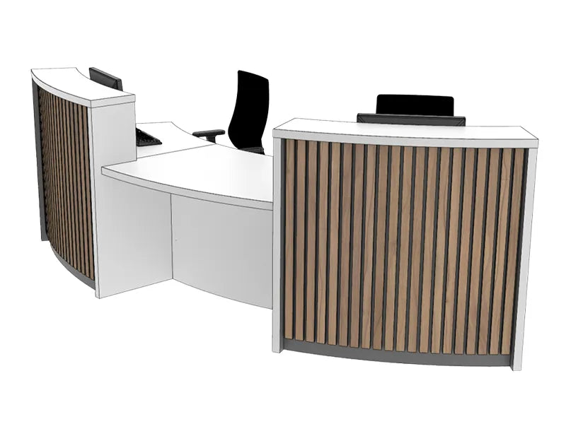 Clarke Rendall Stave Reception Desk