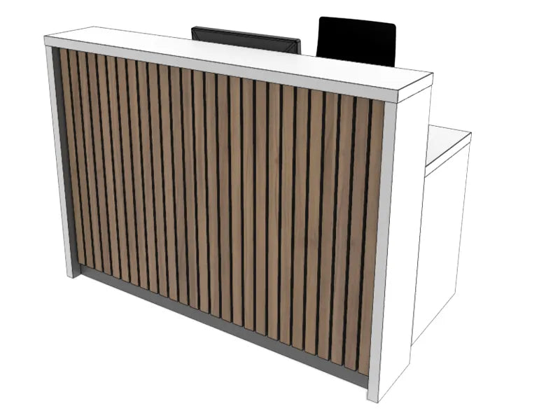 Clarke Rendall Stave Reception Desk