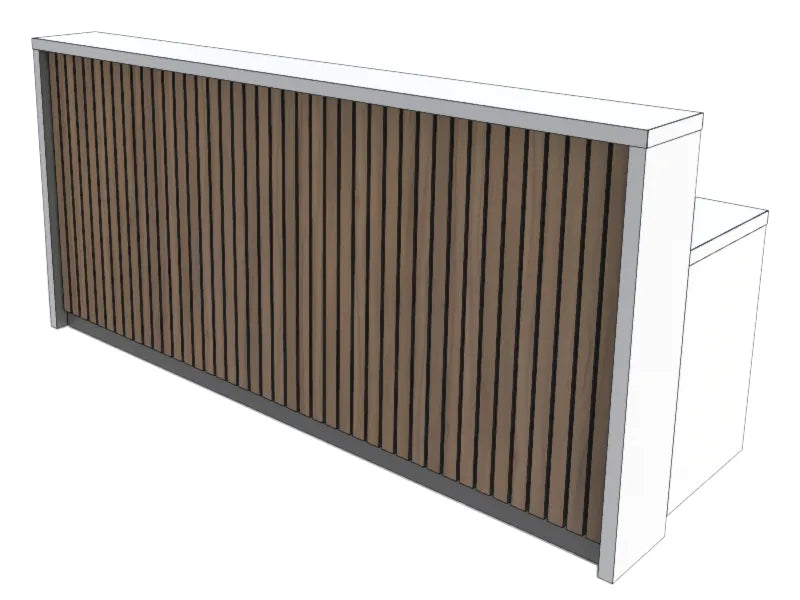 Clarke Rendall Stave Reception Desk