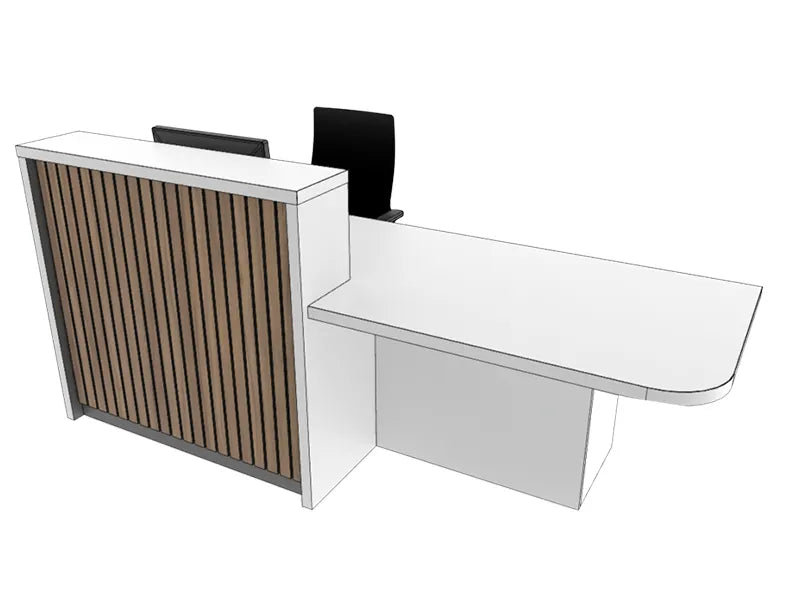 Clarke Rendall Stave Reception Desk