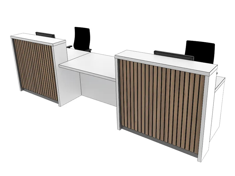 Clarke Rendall Stave Reception Desk