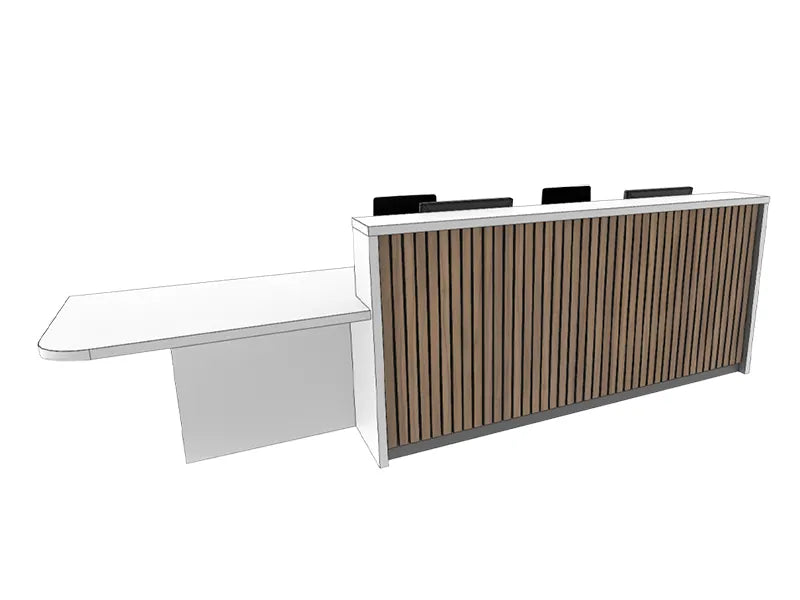 Clarke Rendall Stave Reception Desk