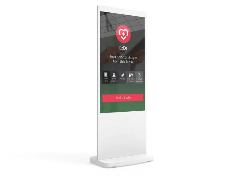Freestanding PCAP Touch Screen Posters (50"-55")