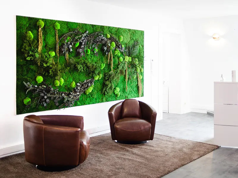 Greenmood Forest Green Wall