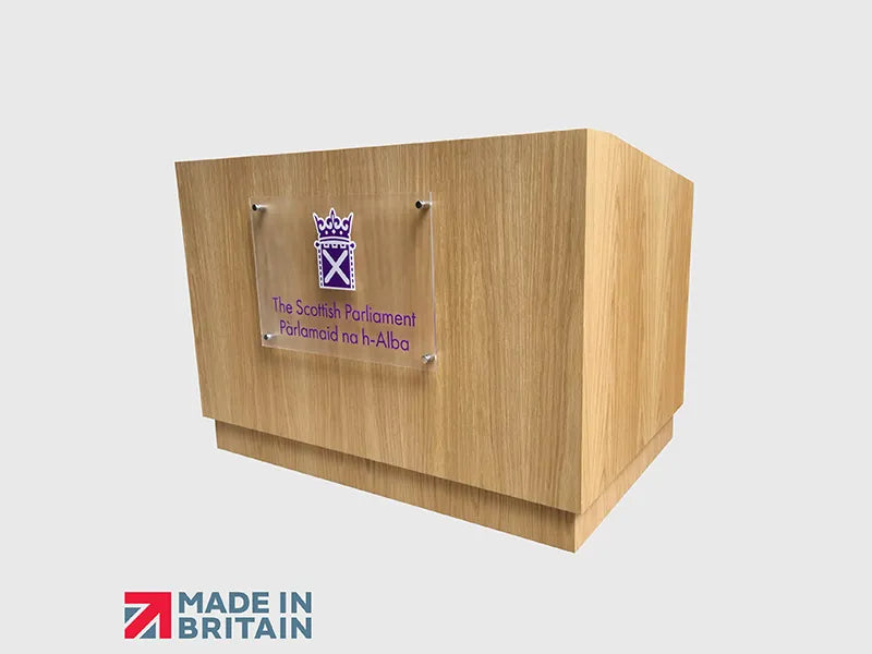 Height Adjustable Lectern 08