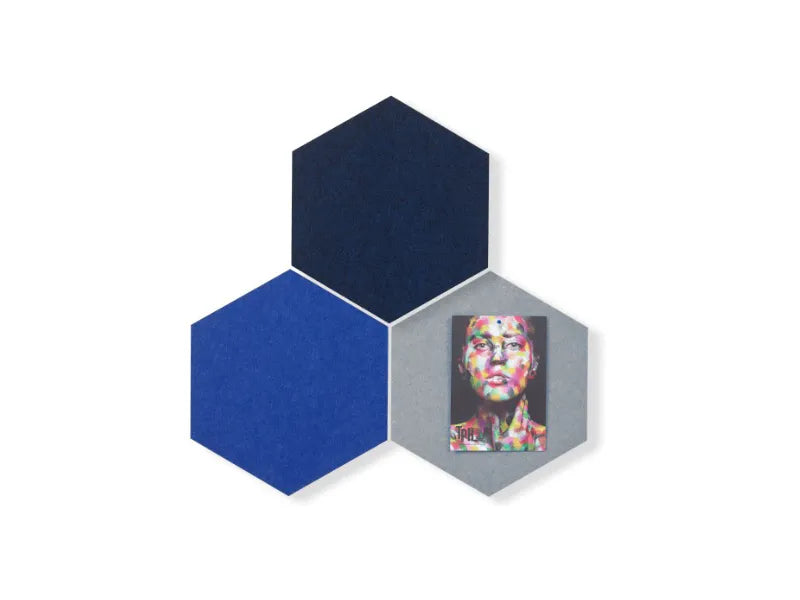 MagiShape Hexagon Notice Boards