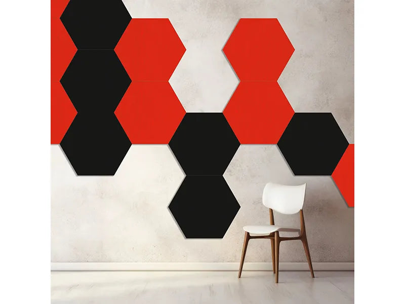 MagiShape Acoustic Hexagon Notice Boards