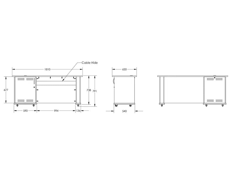 Delta 1800 Desk