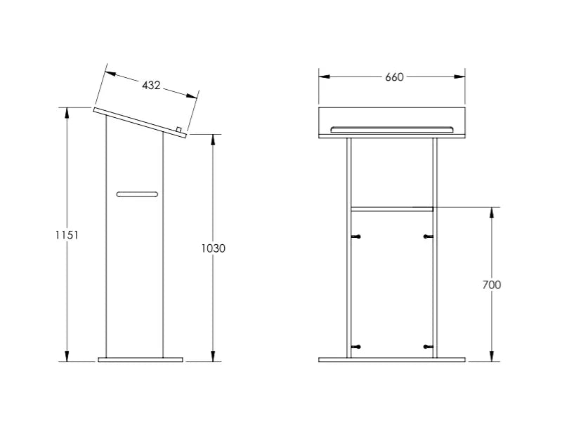 Hornet Lectern