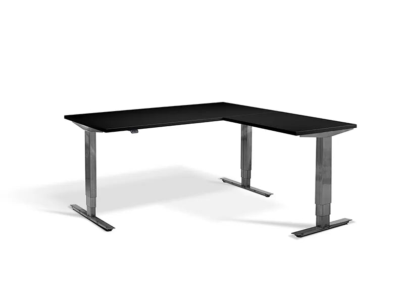 Lavoro Forge Corner Triple Motor Height Adjustable Desk