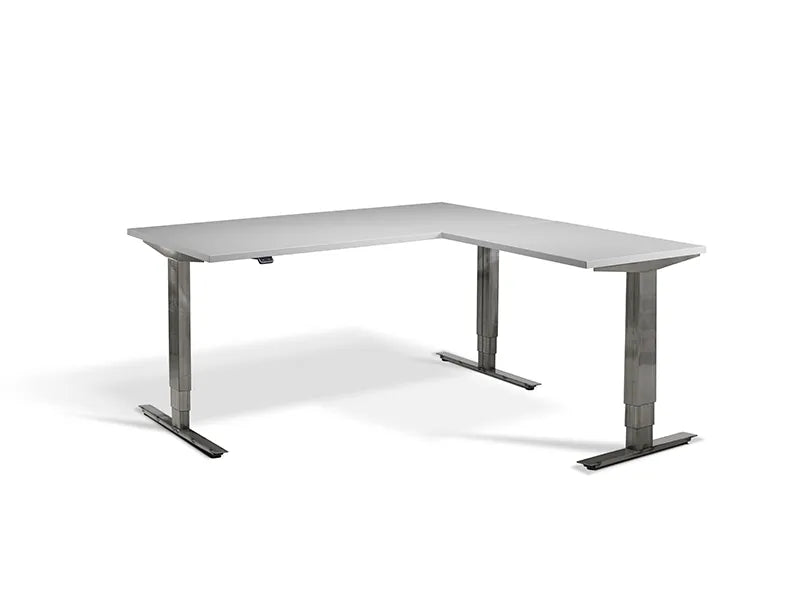 Lavoro Forge Corner Triple Motor Height Adjustable Desk