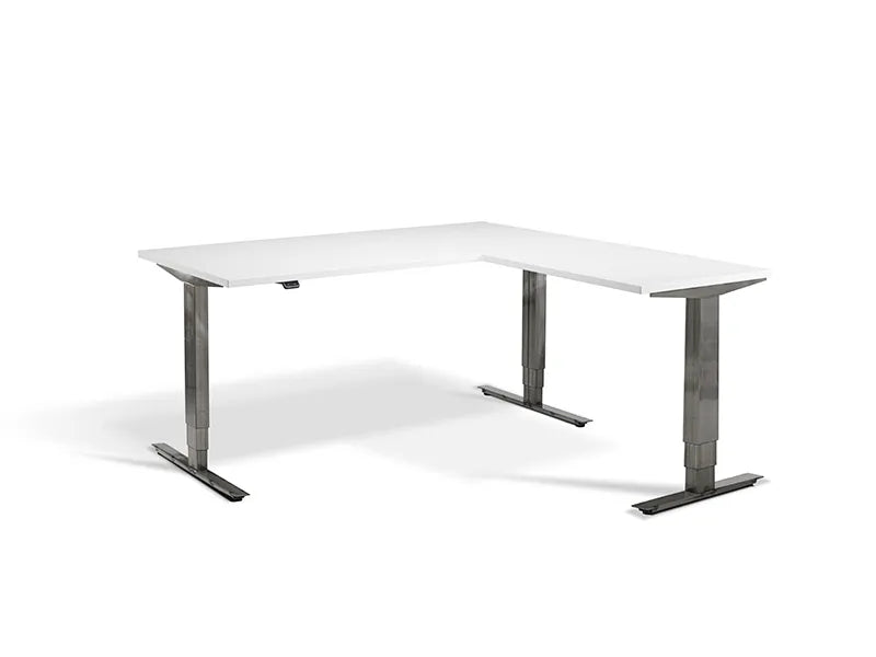 Lavoro Forge Corner Triple Motor Height Adjustable Desk