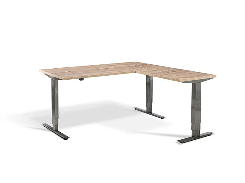 Lavoro Forge Corner Triple Motor Height Adjustable Desk