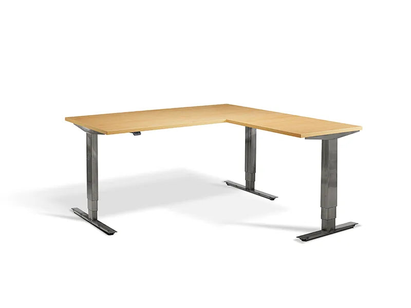 Lavoro Forge Corner Triple Motor Height Adjustable Desk