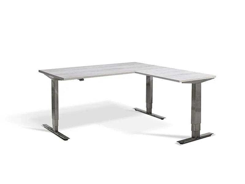 Lavoro Forge Corner Triple Motor Height Adjustable Desk