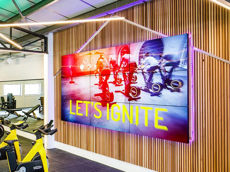 LCD Video Wall Displays with Super Narrow Bezel (55")