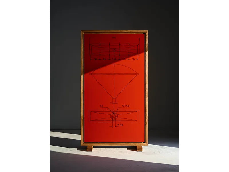 Lintex Offset Mobile Glass Whiteboard