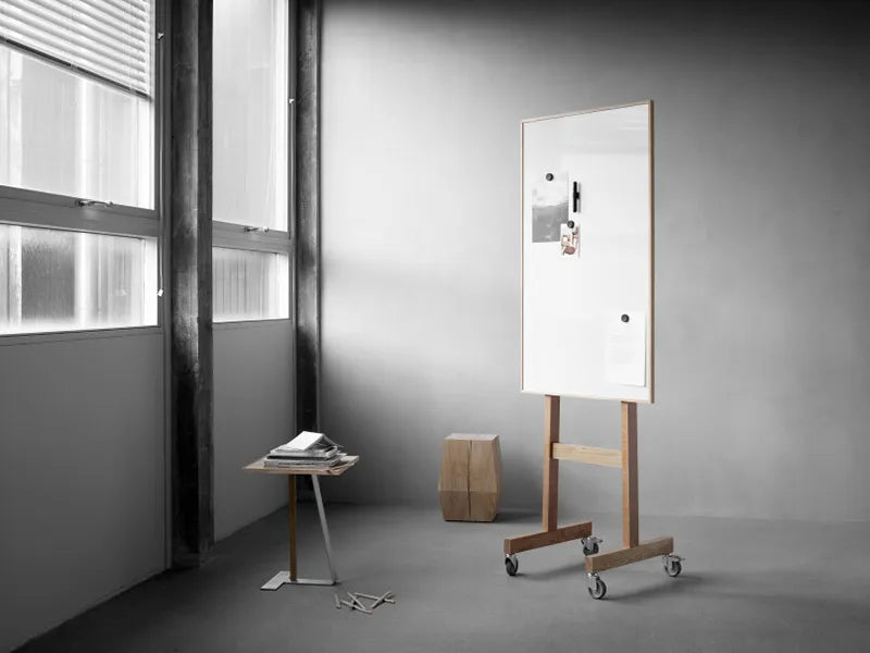 Lintex Wood Mobile Whiteboard