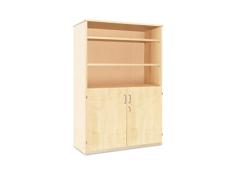 Monarch Stock Cupboard with Lockable Cupboard and Adjustable Shelves