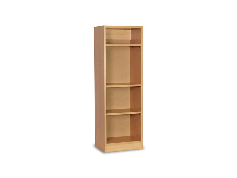 Monarch Narrow Open Bookcase with Adjustable Shelves