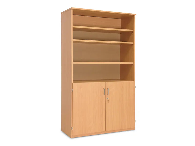 Monarch Stock Cupboard with Lockable Cupboard and Adjustable Shelves