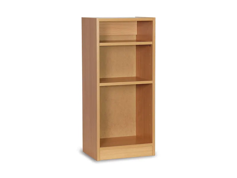 Monarch Narrow Open Bookcase with Adjustable Shelves