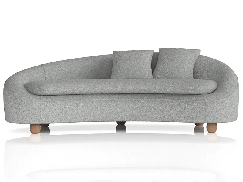 Mimi 3 Seater Curved Sofa