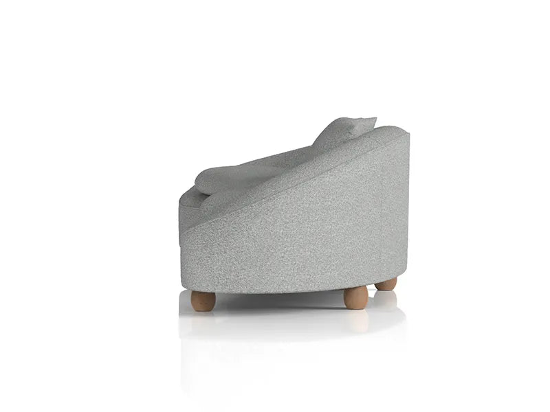 Mimi 3 Seater Curved Sofa